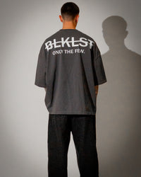 HEAVYWEIGHT CORE TEE - CHARCOAL GREY